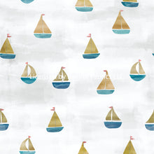 Load image into Gallery viewer, Lets Sail Away Collection by Popologie - Order by Half Yard - See below for instructions on ordering and base fabrics