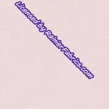 Load image into Gallery viewer, Hearts and Dots on Linen Look from Rosemary Stevenson - 2-5 day turnaround - Order by 1/2 yard; Description of bases below