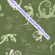 Load image into Gallery viewer, Lizards by Nina - Order by half yard -instructions below on base fabrics