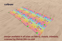 Load image into Gallery viewer, Beach Towels - soft and minky, great finish, 100% cotton backing
