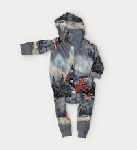 Load image into Gallery viewer, London - Around the World - Limited Collection from Popologie - Order by half yard -instructions below on base fabrics