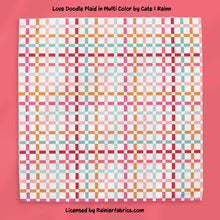Load image into Gallery viewer, Love Doodle Collection 1 from Cate and Rainn - TAT 2-5 Days (Turn around time) - Order by 1/2 yard; Description of bases below