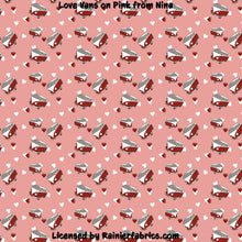 Load image into Gallery viewer, Love Vans with Options from Nina - 2-5 day turnaround - Order by 1/2 yard; Description of bases below
