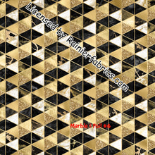 Load image into Gallery viewer, Marble and Foils  - Order by half yard - See below for instructions on ordering and base fabrics