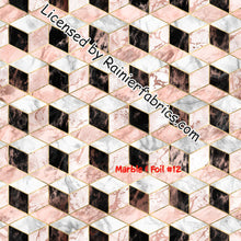 Load image into Gallery viewer, Marble and Foils  - Order by half yard - See below for instructions on ordering and base fabrics