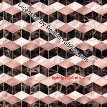 Load image into Gallery viewer, Marble and Foils  - Order by half yard - See below for instructions on ordering and base fabrics