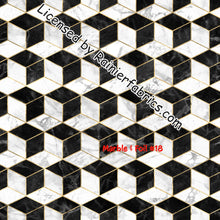 Load image into Gallery viewer, Marble and Foils  - Order by half yard - See below for instructions on ordering and base fabrics
