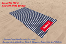 Load image into Gallery viewer, Beach Towels - soft and minky, great finish, 100% cotton backing