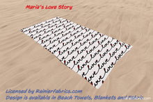 Load image into Gallery viewer, Beach Towels - soft and minky, great finish, 100% cotton backing