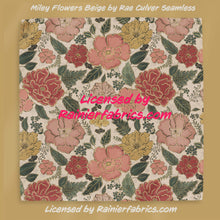 Load image into Gallery viewer, Miley Flowers with Options by Rae Culver Seamless - 2-5 business days to ship - Order by 1/2 yard