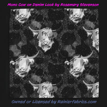 Load image into Gallery viewer, Cows - Moooo by Rosemary Stevenson - 2-5 day turnaround - Order by 1/2 yard; Description of bases below