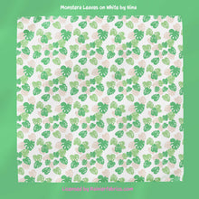 Load image into Gallery viewer, Monstera Leaves by Nina - 2-5 day turnaround - Order by 1/2 yard; Description of bases below