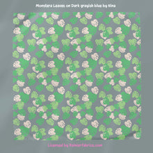 Load image into Gallery viewer, Monstera Leaves by Nina - 2-5 day turnaround - Order by 1/2 yard; Description of bases below