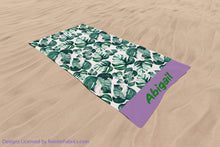 Load image into Gallery viewer, Beach Towels - soft and minky, great finish, 100% cotton backing