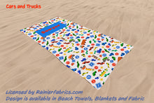 Load image into Gallery viewer, Beach Towels - soft and minky, great finish, 100% cotton backing
