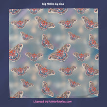 Load image into Gallery viewer, Moths in 2 sizes by Nina - 2-5 day turnaround - Order by 1/2 yard; Description of bases below