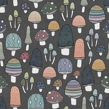 Load image into Gallery viewer, Mushroom Collection (and stripes) from Popologie - Order by half yard -instructions below on base fabrics