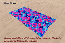 Load image into Gallery viewer, Beach Towels - soft and minky, great finish, 100% cotton backing