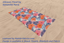 Load image into Gallery viewer, Beach Towels - soft and minky, great finish, 100% cotton backing