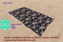 Load image into Gallery viewer, Beach Towels - soft and minky, great finish, 100% cotton backing