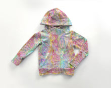 Load image into Gallery viewer, Pastel Rainbow Palms by Rosemary Stevenson - TAT 2-5 Days (Turn around time) - Order by 1/2 yard; Description of bases below