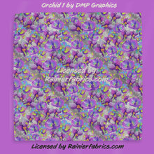 Load image into Gallery viewer, Orchids, coordinates and panels by DMP Graphics - 2-5 business days to ship - Order by 1/2 yard