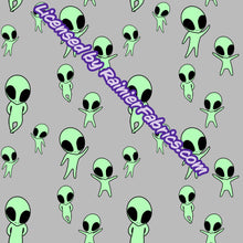 Load image into Gallery viewer, Out of this World Collection in Gray from Nina - 2-5 day turnaround - Order by 1/2 yard; Description of bases below