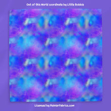 Load image into Gallery viewer, Out of this World with coordinate and panel options by Little Bobbie - 2-5 day turnaround - Order by 1/2 yard; Description of bases below