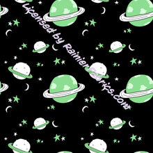 Load image into Gallery viewer, Out of this World Collection in Gray from Nina - 2-5 day turnaround - Order by 1/2 yard; Description of bases below