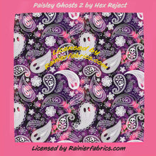 Load image into Gallery viewer, Fun Paisleys with 22 variations! by Hex Reject - TAT 2-5 Days (Turn around time) - Order by 1/2 yard; Description of bases below