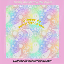 Load image into Gallery viewer, Fun Paisleys with 22 variations! by Hex Reject - TAT 2-5 Days (Turn around time) - Order by 1/2 yard; Description of bases below