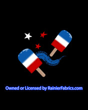 Load image into Gallery viewer, Popsicles RWB by Nina - Order by half yard -instructions below on base fabrics