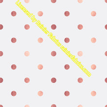 Load image into Gallery viewer, Rose Gold Floral - Order by half yard -instructions below on base fabrics