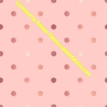 Load image into Gallery viewer, Rose Gold Floral - Order by half yard -instructions below on base fabrics