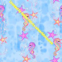 Load image into Gallery viewer, Mermaid Dolls Collection - Order by half yard -instructions below on base fabrics