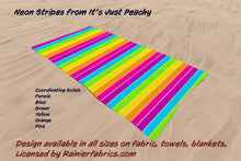 Load image into Gallery viewer, Beach Towels - soft and minky, great finish, 100% cotton backing