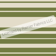 Load image into Gallery viewer, Peacocks with Panel and Stripes from Nina - 2-5 day turnaround - Order by 1/2 yard; Description of bases below