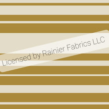 Load image into Gallery viewer, Peacocks with Panel and Stripes from Nina - 2-5 day turnaround - Order by 1/2 yard; Description of bases below