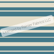 Load image into Gallery viewer, Peacocks with Panel and Stripes from Nina - 2-5 day turnaround - Order by 1/2 yard; Description of bases below