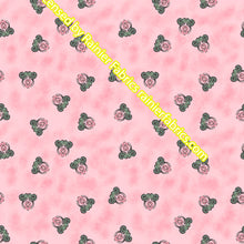 Load image into Gallery viewer, Pink Blooms by Nina - Order by half yard - See below for instructions on ordering and base fabrics