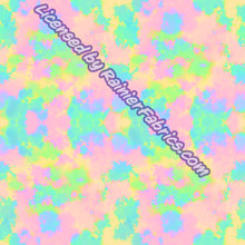 Load image into Gallery viewer, Pink and Green Tie Dye AND Leopard Print Oh My! Rosemary Stevenson - 2-5 day turnaround - Order by 1/2 yard; Description of bases below