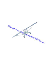 Load image into Gallery viewer, Bi-Planes and Parachutes - Order by half yard - See below for instructions on ordering and base fabrics