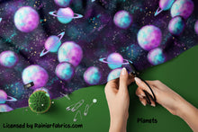 Load image into Gallery viewer, Galactic Fabric - Galaxy from Rainier Fabrics - Order by Half Yards, Description of Base Fabrics Below