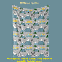 Load image into Gallery viewer, PNW Campers with Options by Nina - Blanket