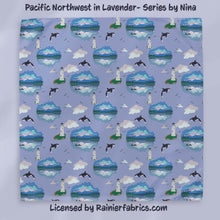 Load image into Gallery viewer, Pacific Northwest Series by Nina - Rainier Fabrics Exclusive!!! - 3-5 day TAT - Order by 1/2 yard; Blankets and towels available too