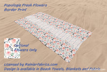 Load image into Gallery viewer, Beach Towels - soft and minky, great finish, 100% cotton backing