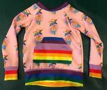 Load image into Gallery viewer, Pride Kitty by Larissa - Portion of the proceedes will go to Seattle LGBTQ and FFRC Freinds of Felines Rescue in Defiance OH 2-5 day turnaround - Order by 1/2 yard; Description of bases below