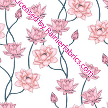 Load image into Gallery viewer, Zen Flowers - Order by half yard -instructions below on base fabrics