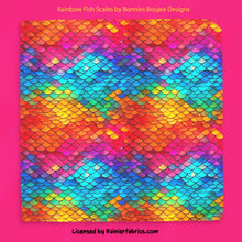 Load image into Gallery viewer, Fish Scales three ways by Bonnie's Boujee Designs - 2-5 business days to ship - Order by 1/2 yard