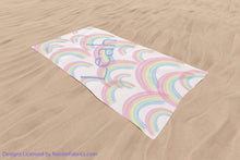 Load image into Gallery viewer, Beach Towels - soft and minky, great finish, 100% cotton backing